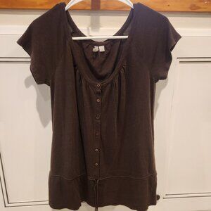 Size Medium Brown Old Navy Top